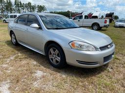 2010 Chevrolet Impala 4 Door Police Sedan