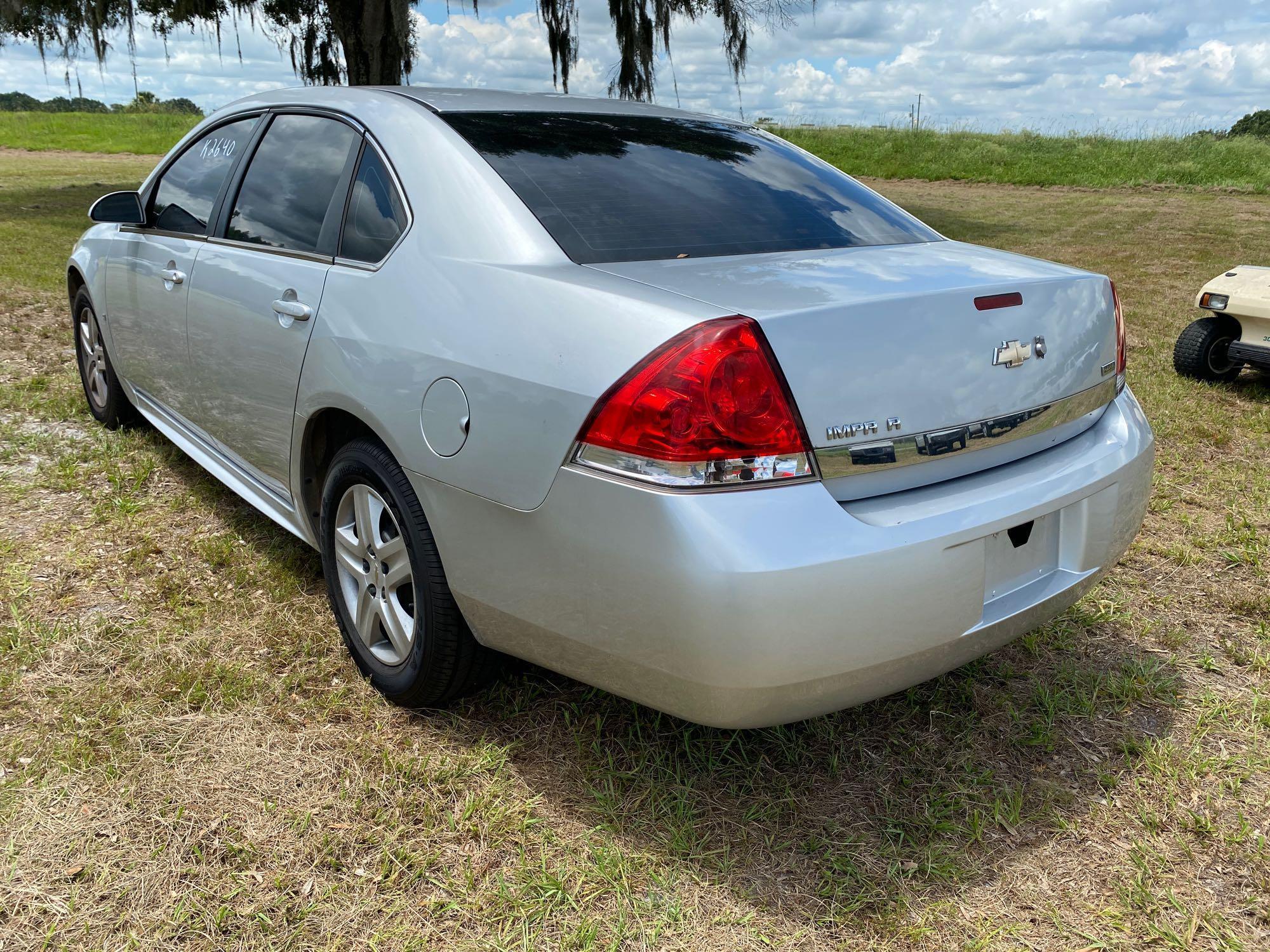 2010 Chevrolet Impala 4 Door Police Sedan