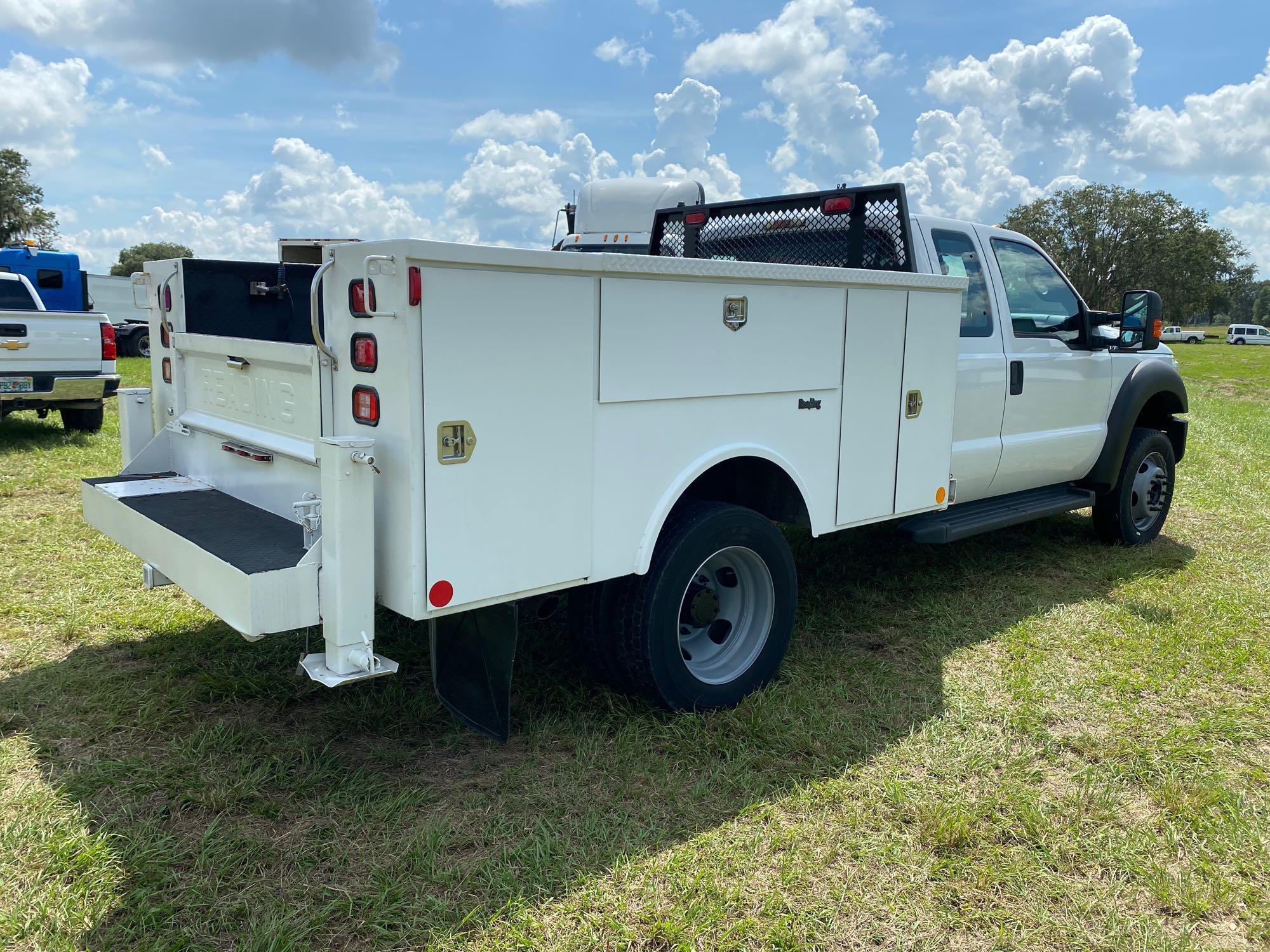 2012 Ford F-550 Extended Cab Service Truck