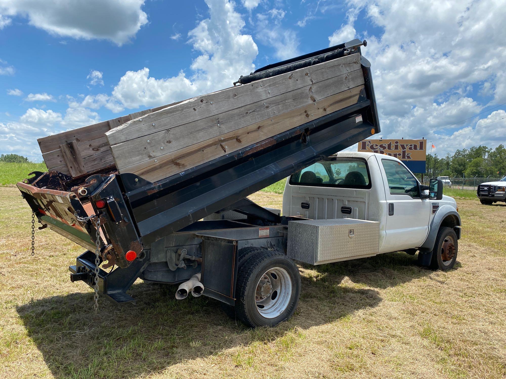 2009 Ford F-550 Dump Truck