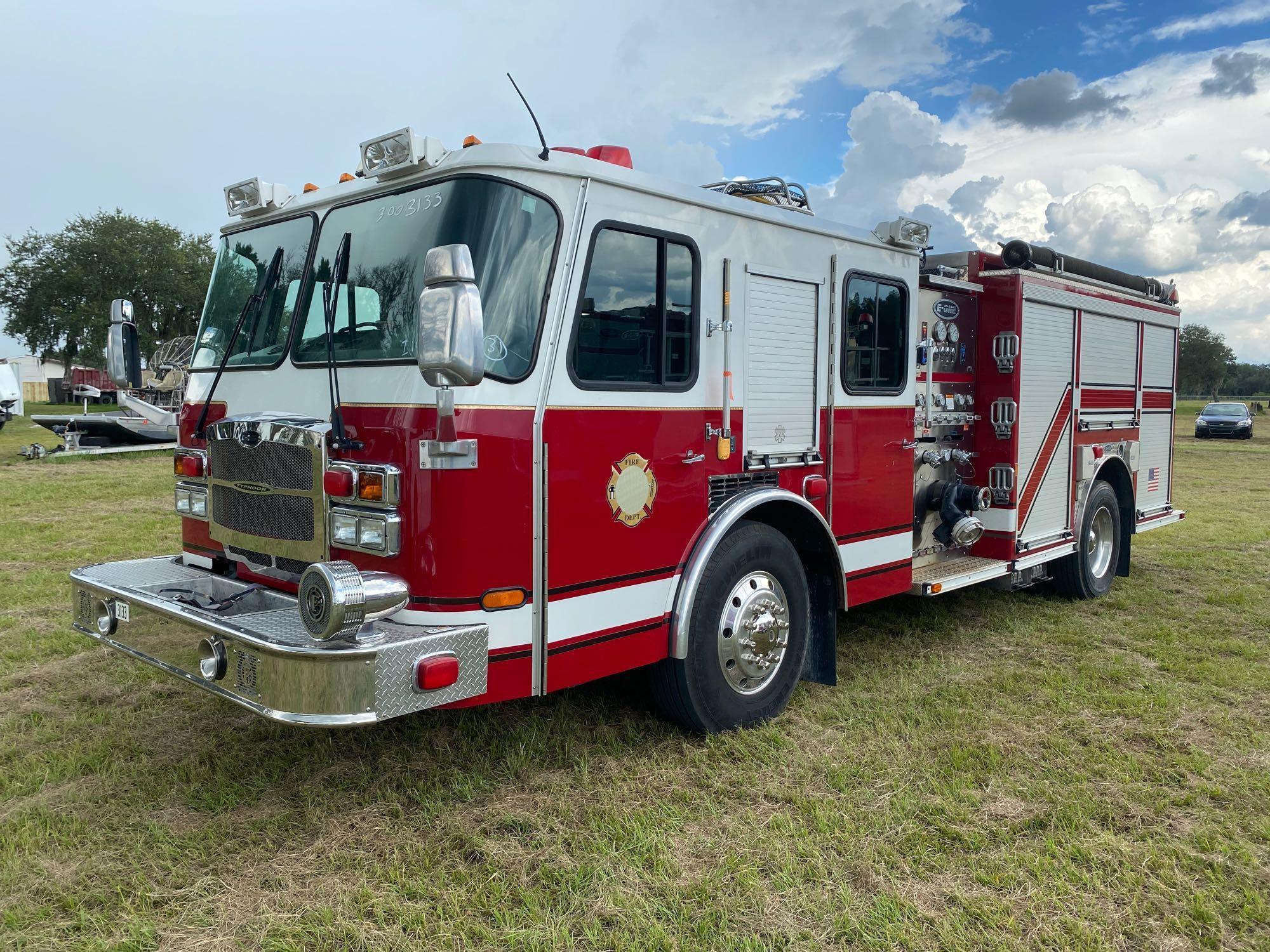 2006 Pierce E-One Typhoon Pumper Fire Truck