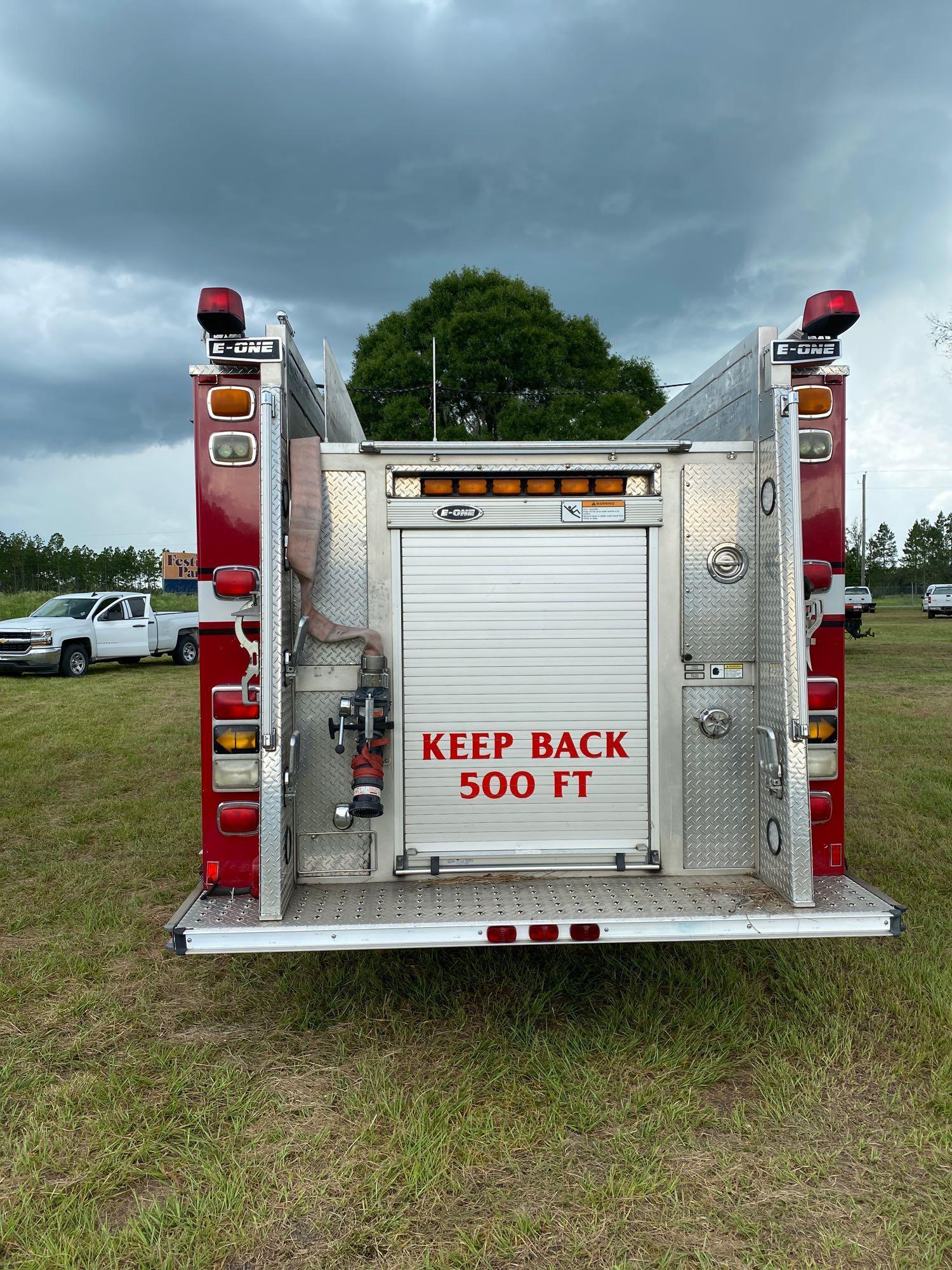 2006 Pierce E-One Typhoon Pumper Fire Truck