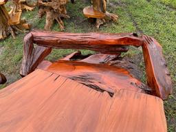 Teak Wood table and Four Chairs