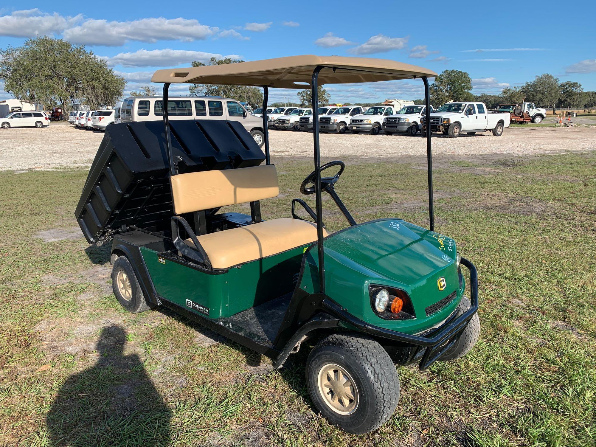 Cushman Hauler 1000 Utility Dump Cart