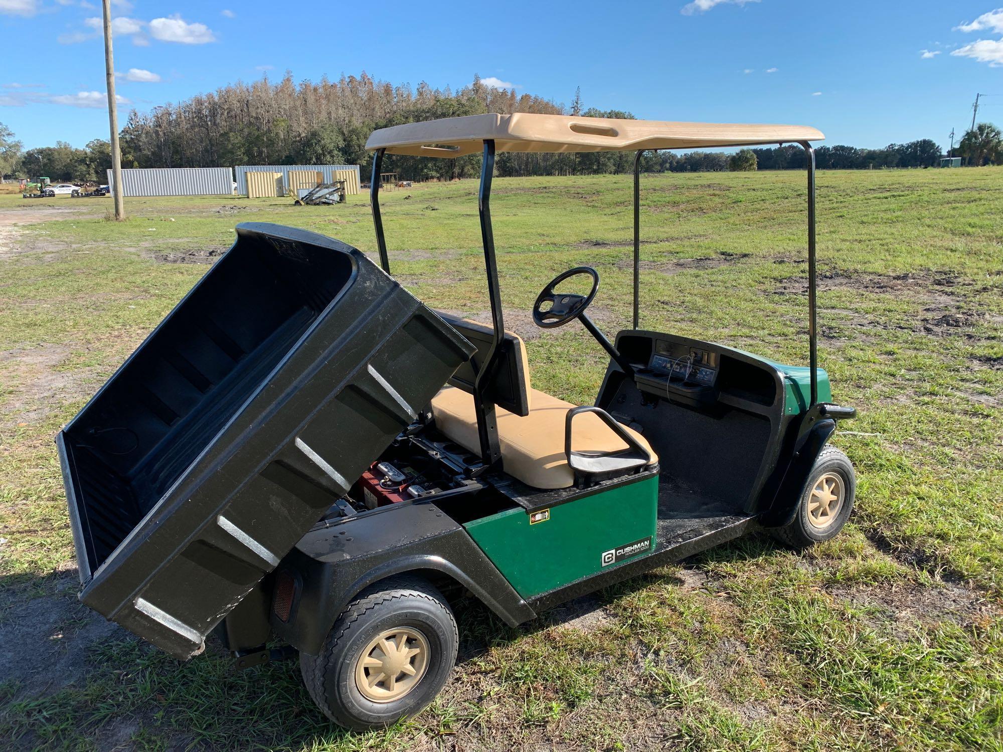 Cushman Hauler 1000 Utility Dump Cart