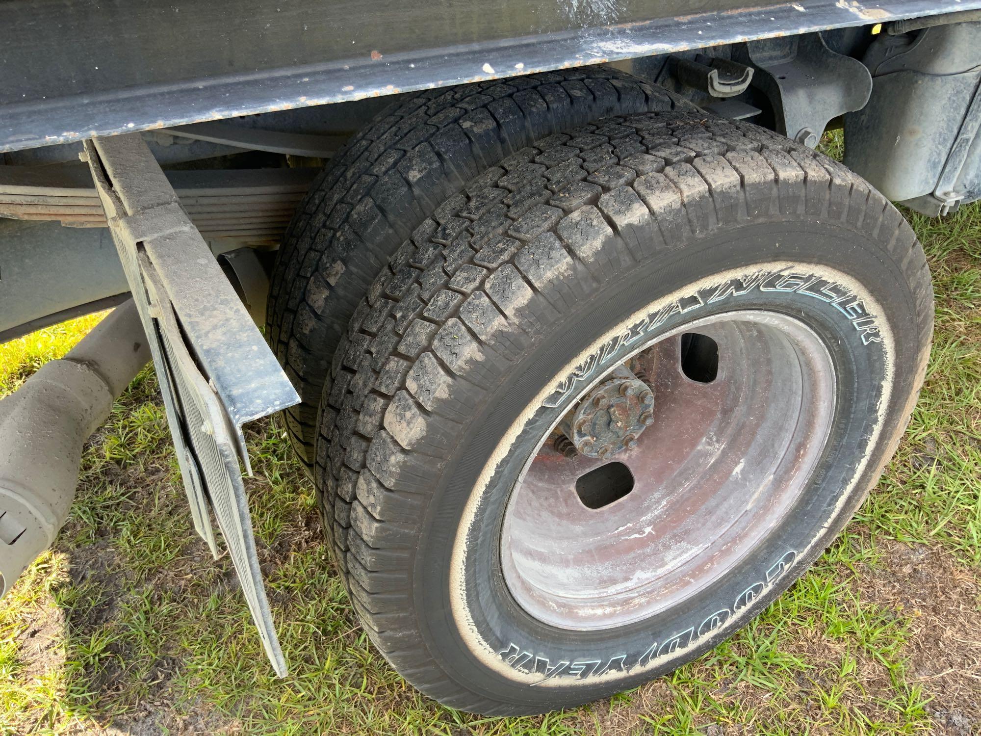 2011 Ford F-350 Crew Cab Crane Dump Truck