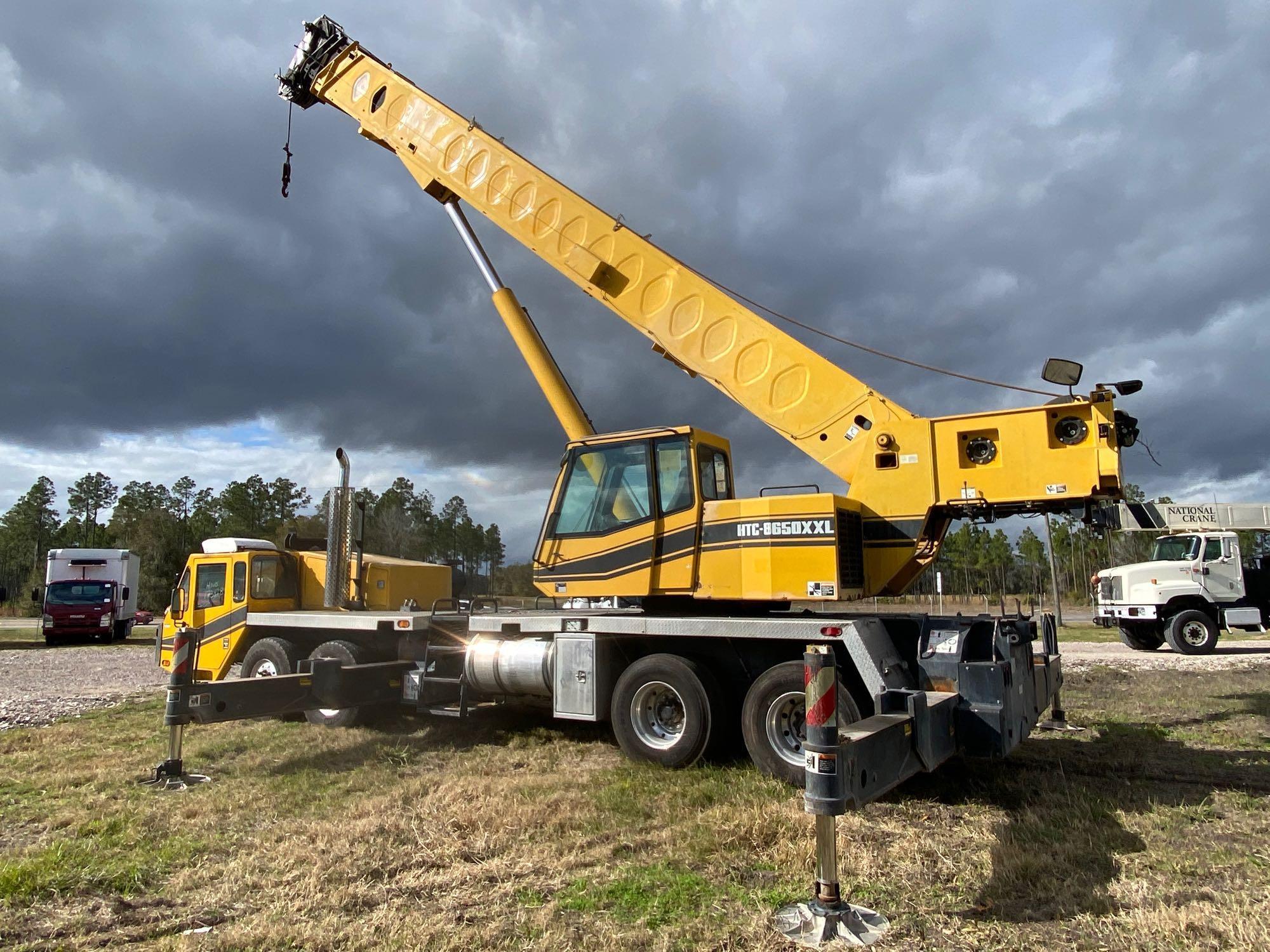 Link Belt HTC-8650XXL 50 TON 8x8x4 All Terrain Crane