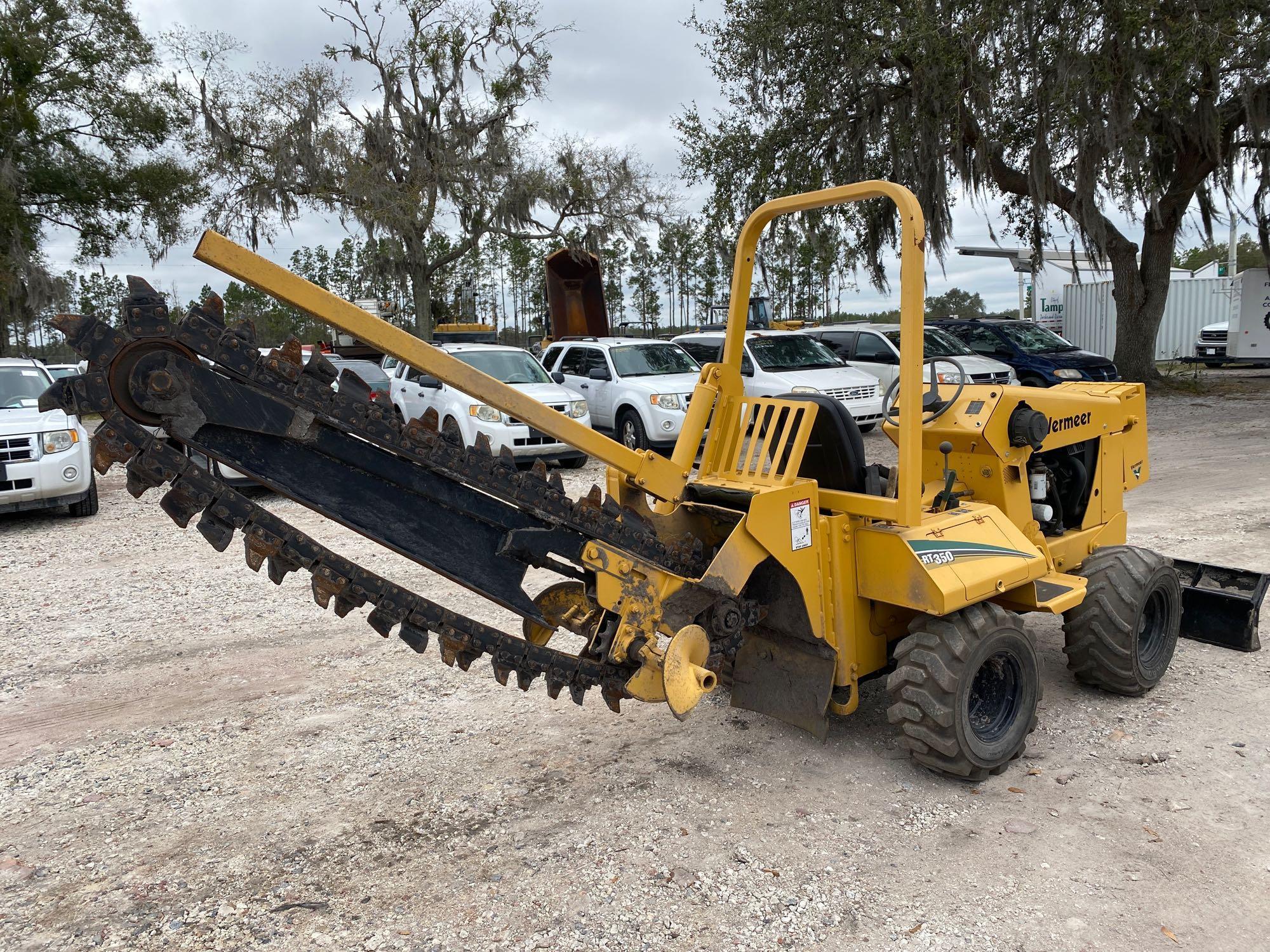 Vermeer RT350 Ride on Trencher