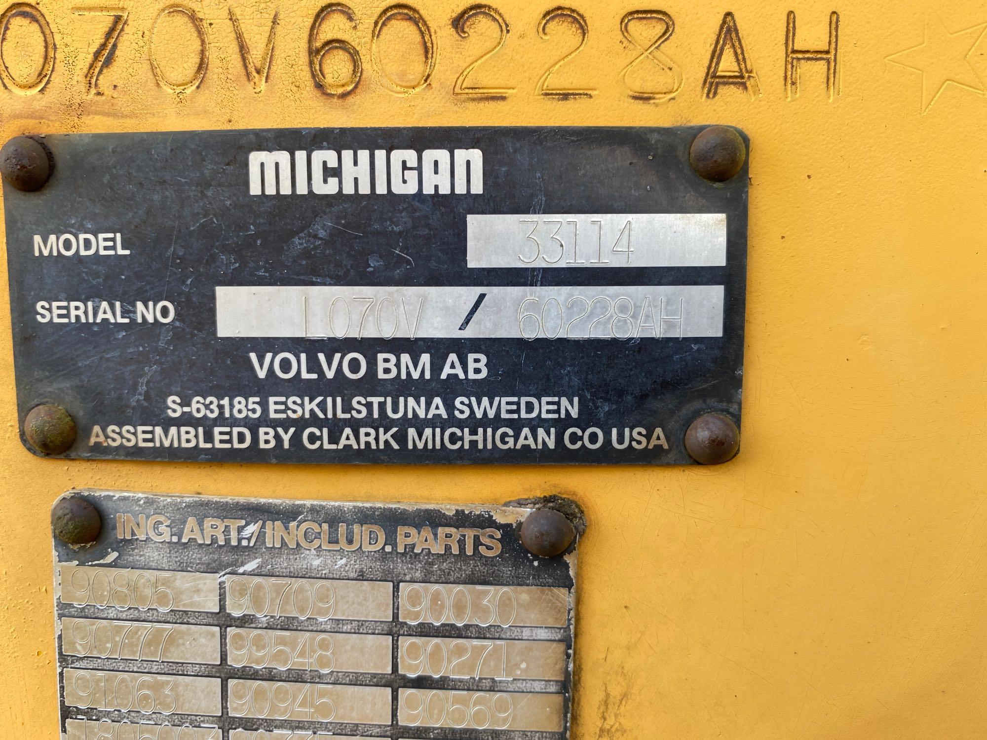 Michigan 33114 Articulated Wheel Loader