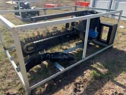 Unused Skid Steer Hydraulic Trencher