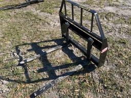 Unused Kivel Skid Steer 42in 2000lb Forks and Frame