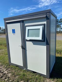 Unused Portable Restroom and Shower Container