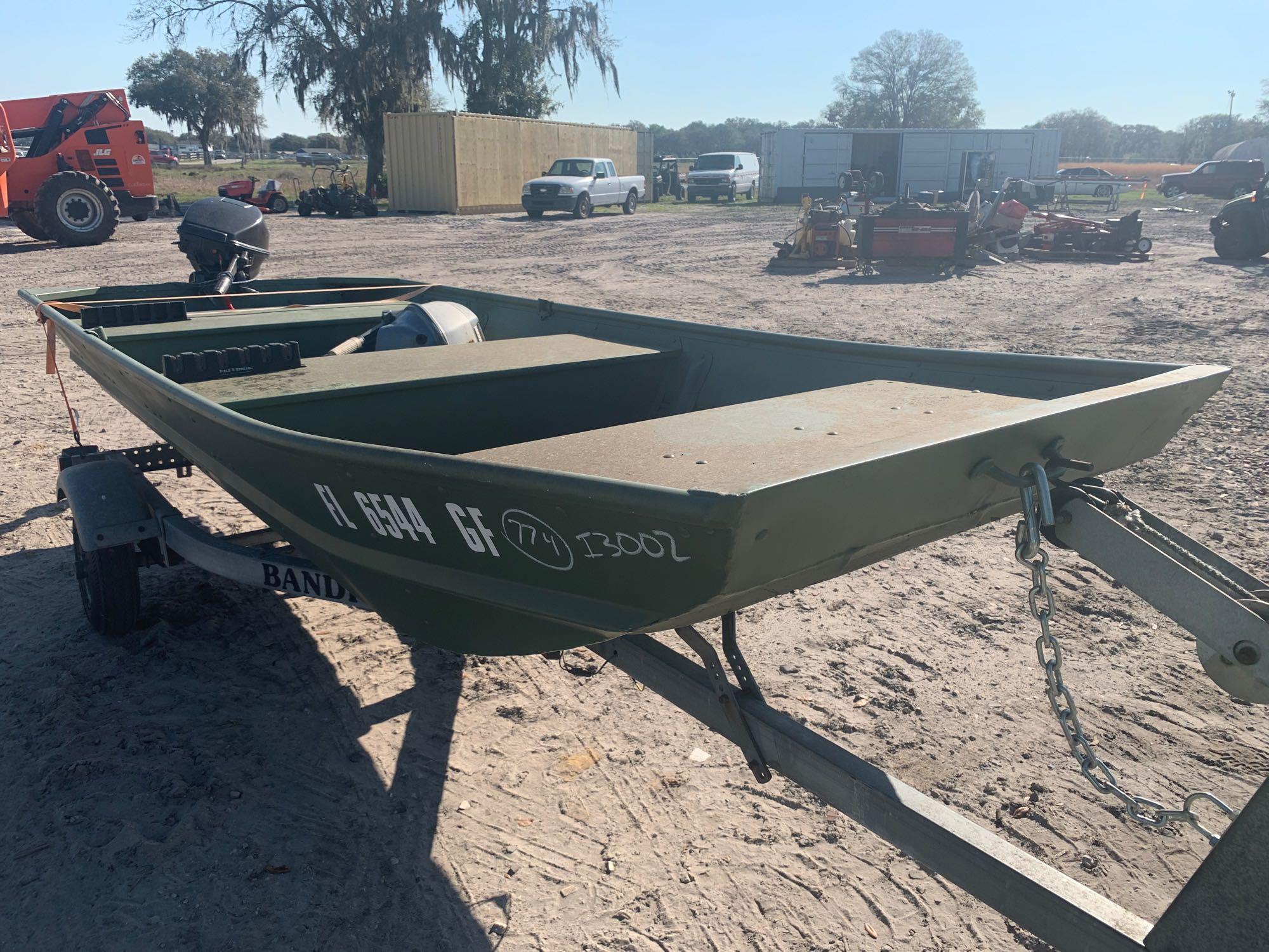 1991 Starcraft 12ft Boat