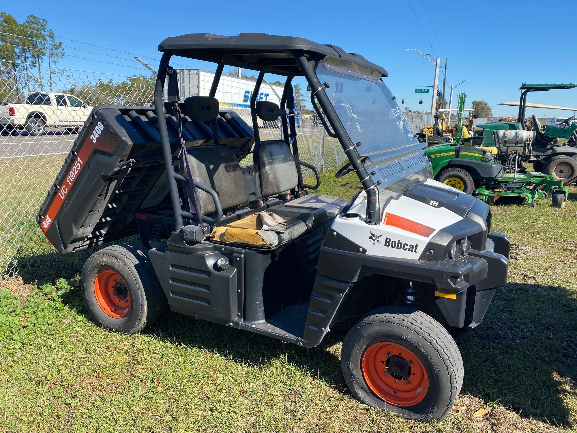 2013 Bobcat 3400 4x4 UTV