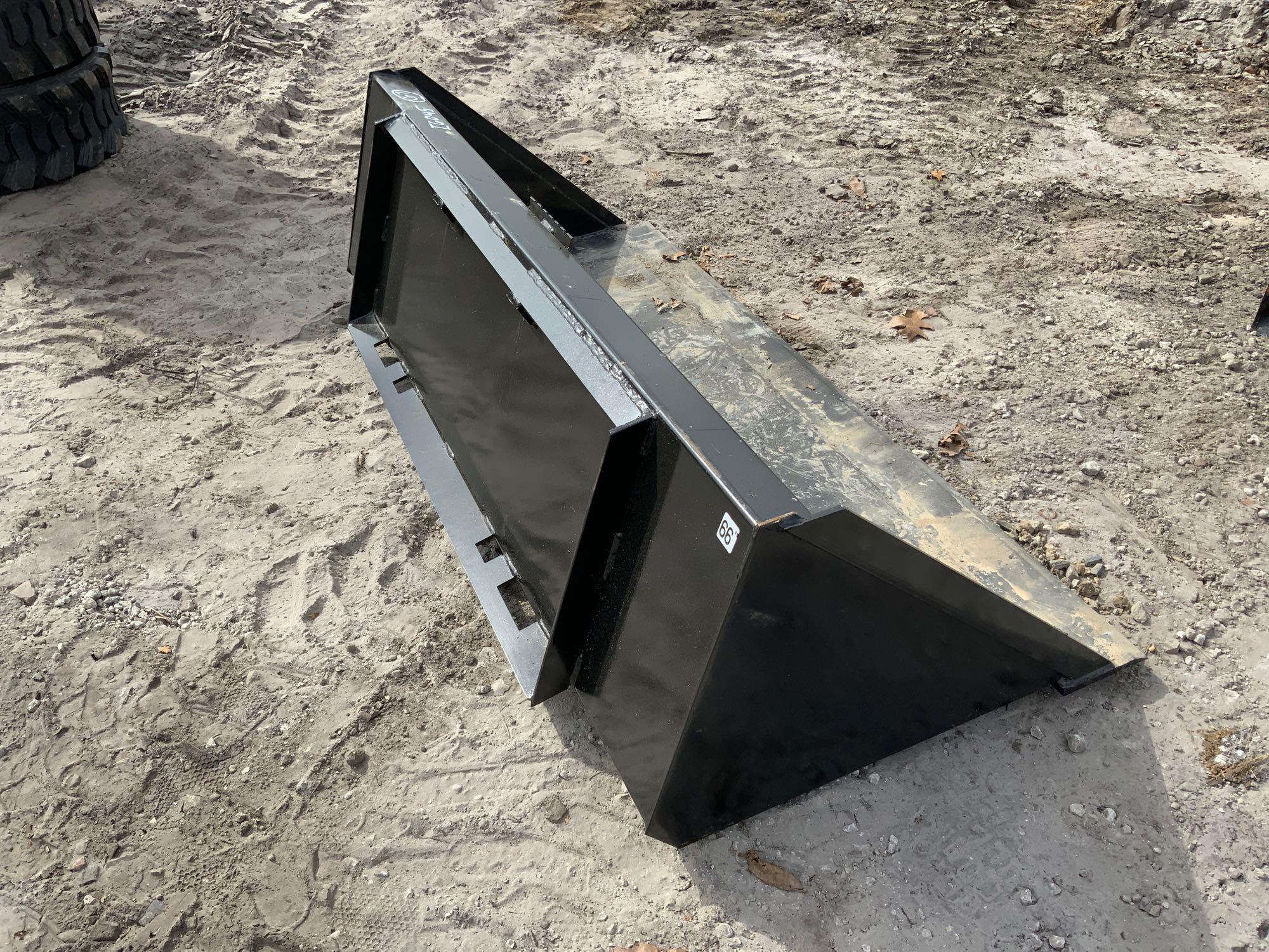 Unused 66in Skid Steer GP Bucket