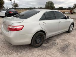 2008 Toyota Camry 4 Door Sedan