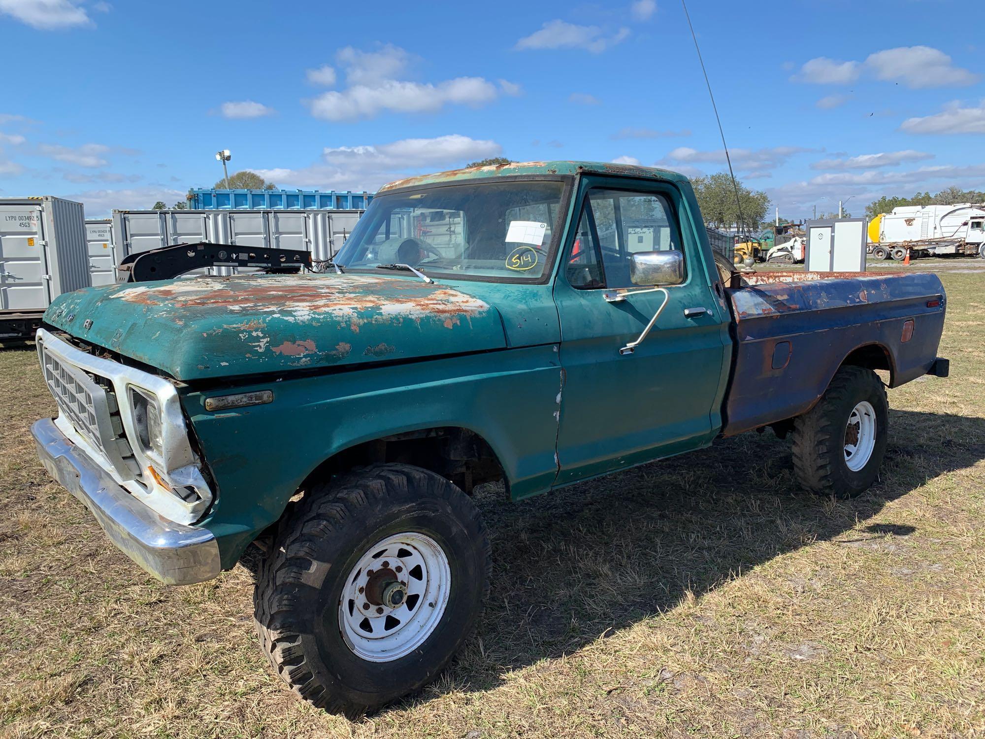 1978 Ford F100 Pickup Truck