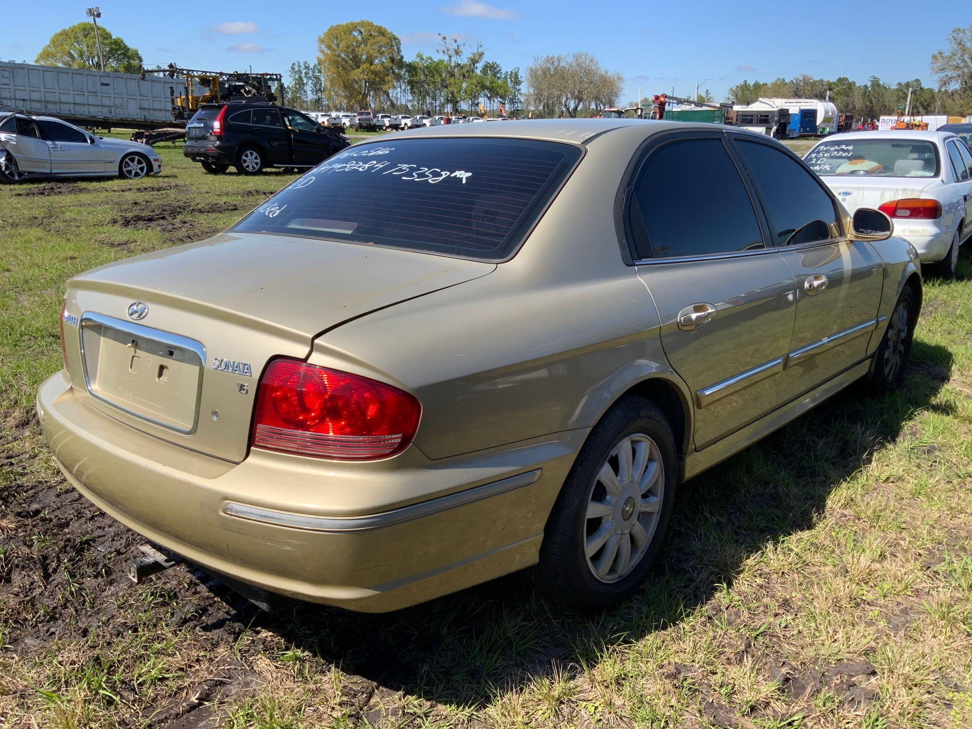 2003 Hyundai Sonata 4 Door Sedan