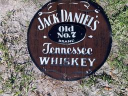 Jack Daniels Tennessee Whiskey Metal Sign