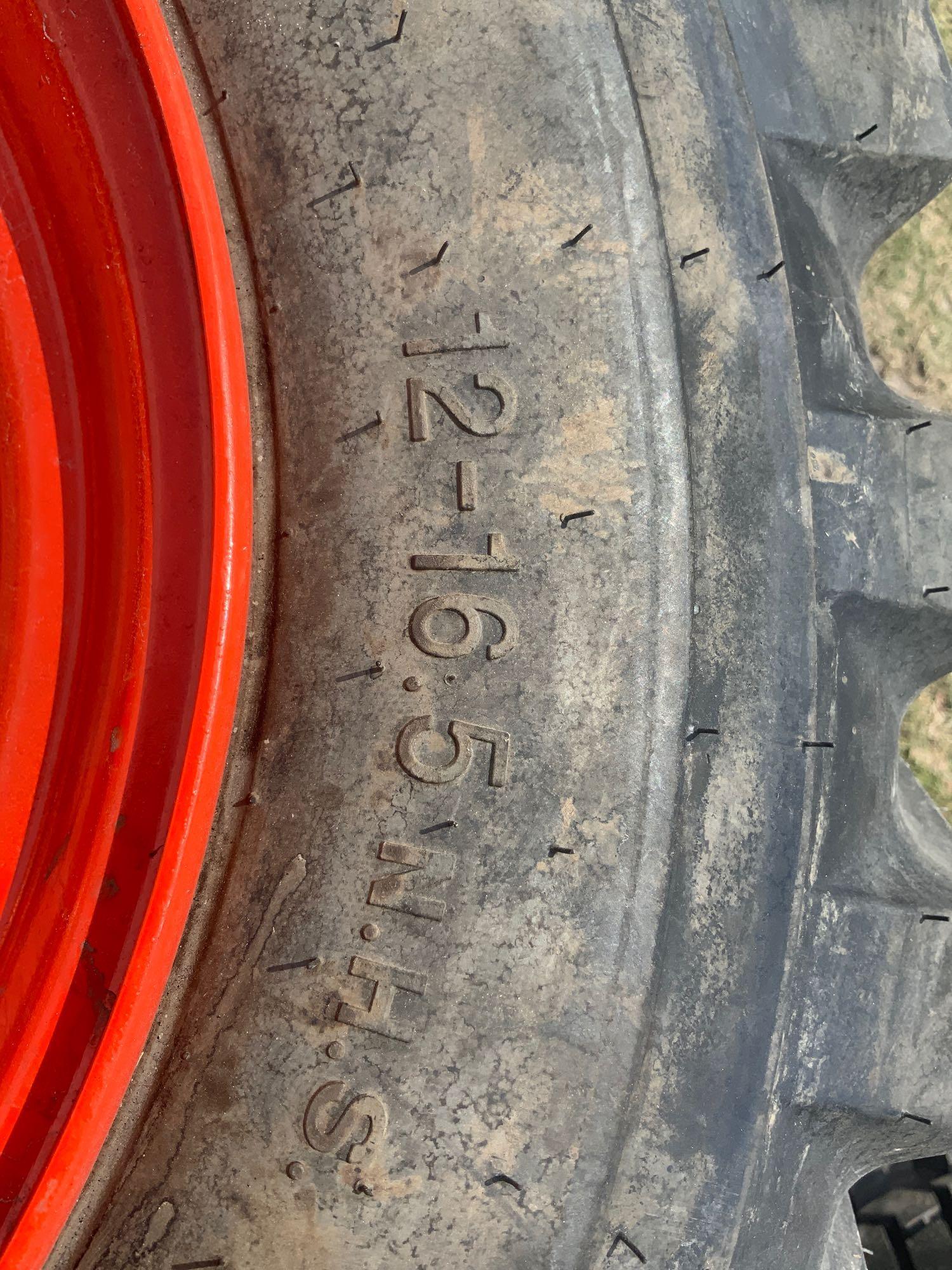 4 Unused 12-16.5 Loader Tires