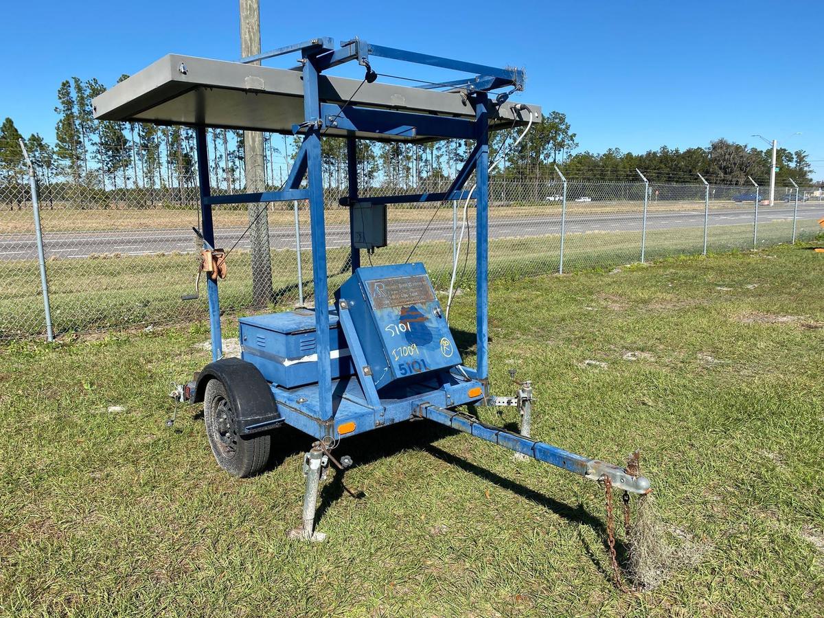 Solar Message Board Towable