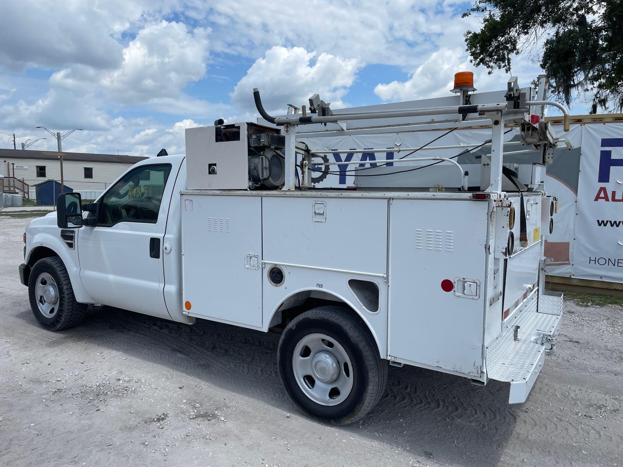 2008 Ford F-350 Utility Service Truck