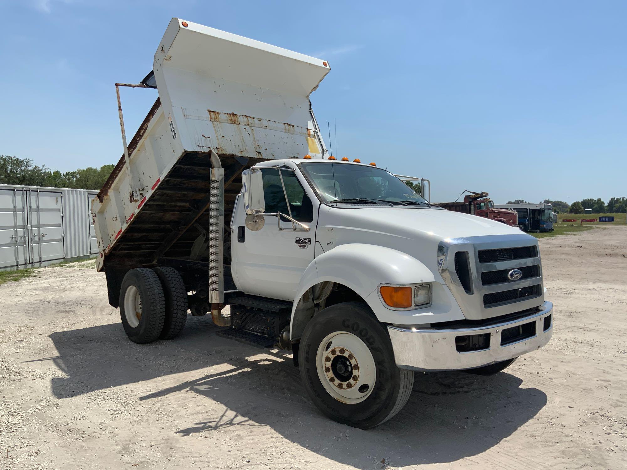 2011 Ford F-750 Dump Truck