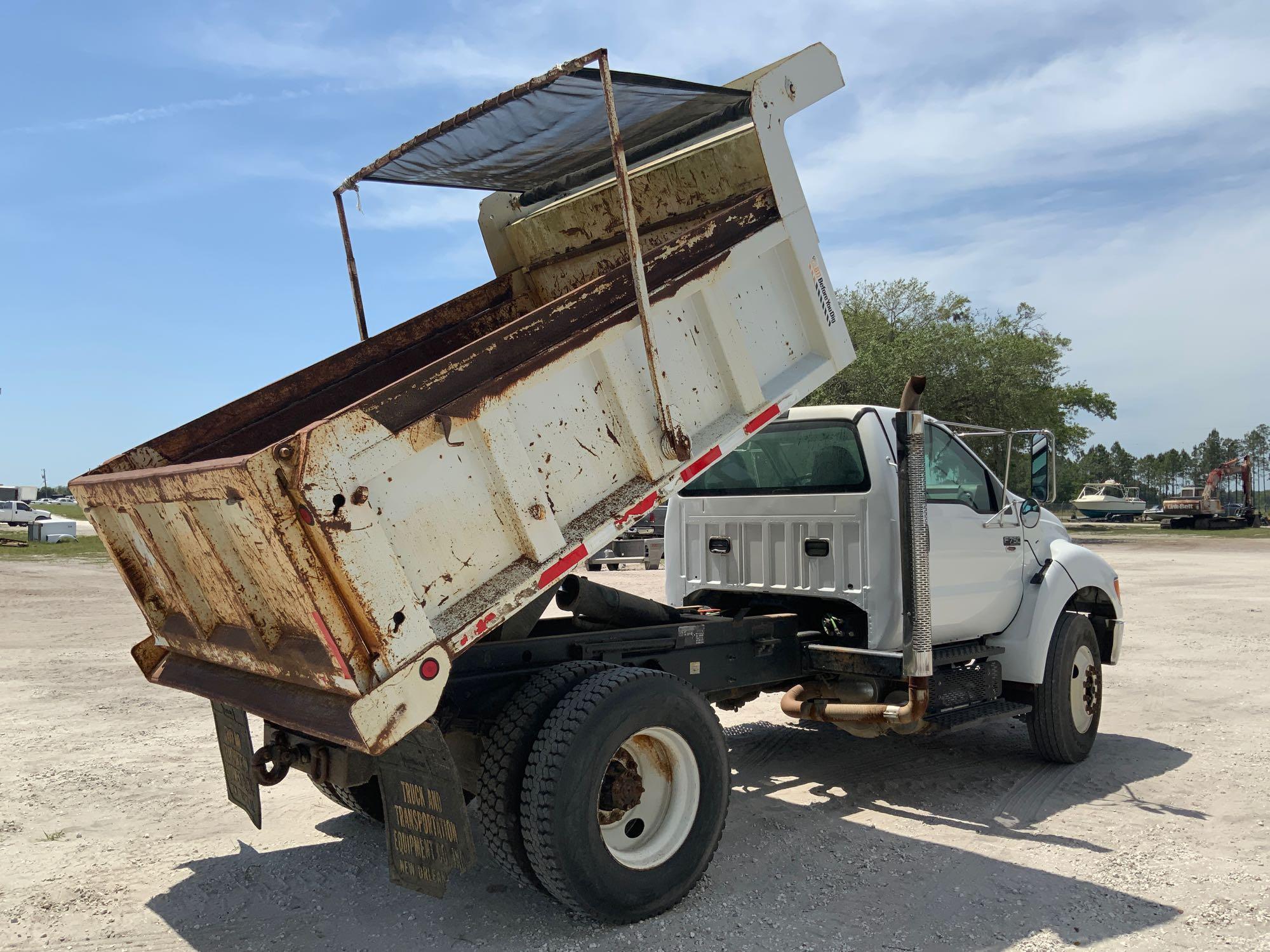 2011 Ford F-750 Dump Truck