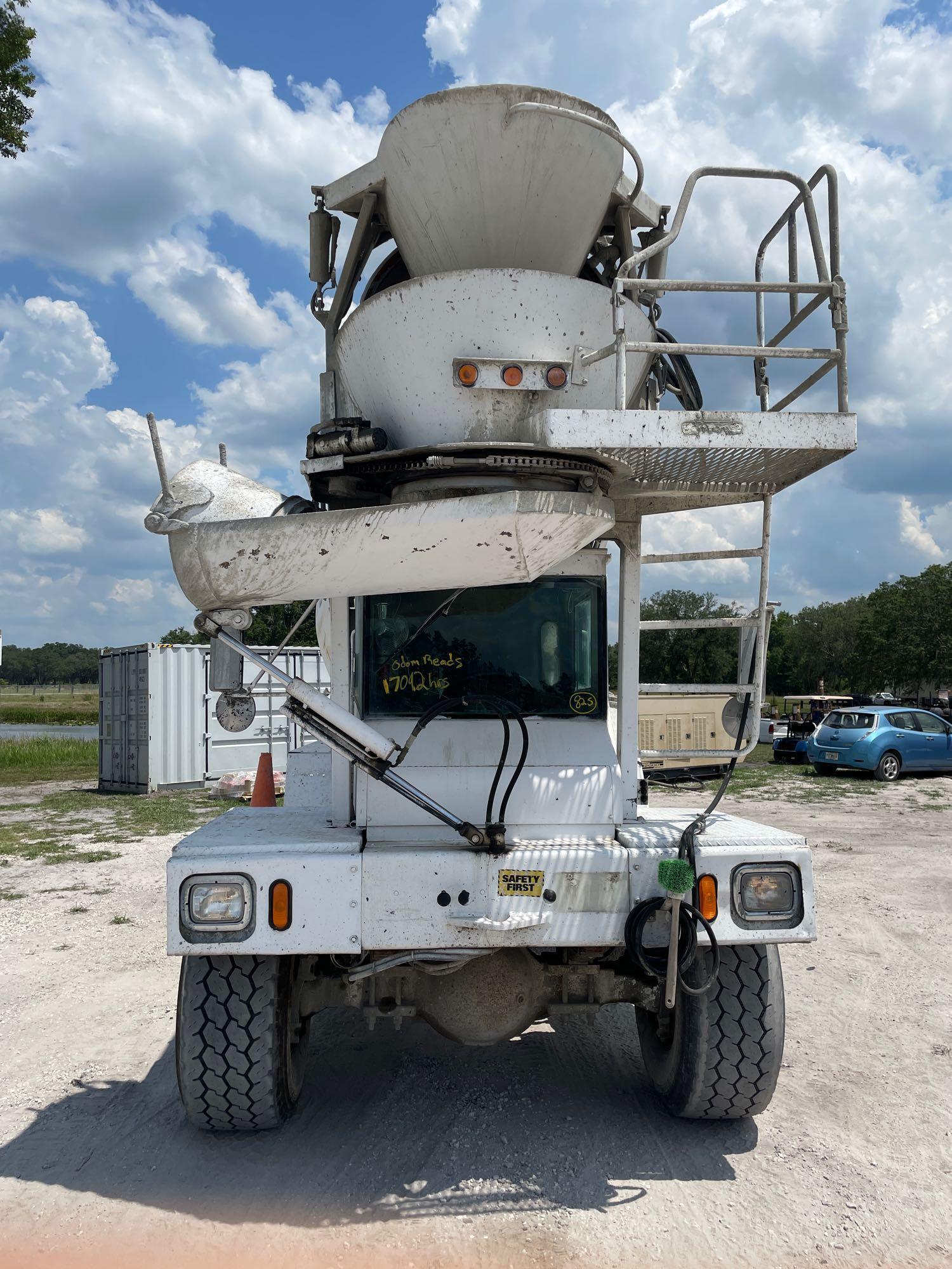 2004 Terex Advance 6x6 Tri-Axle Front Discharge Concrete Mixing Truck