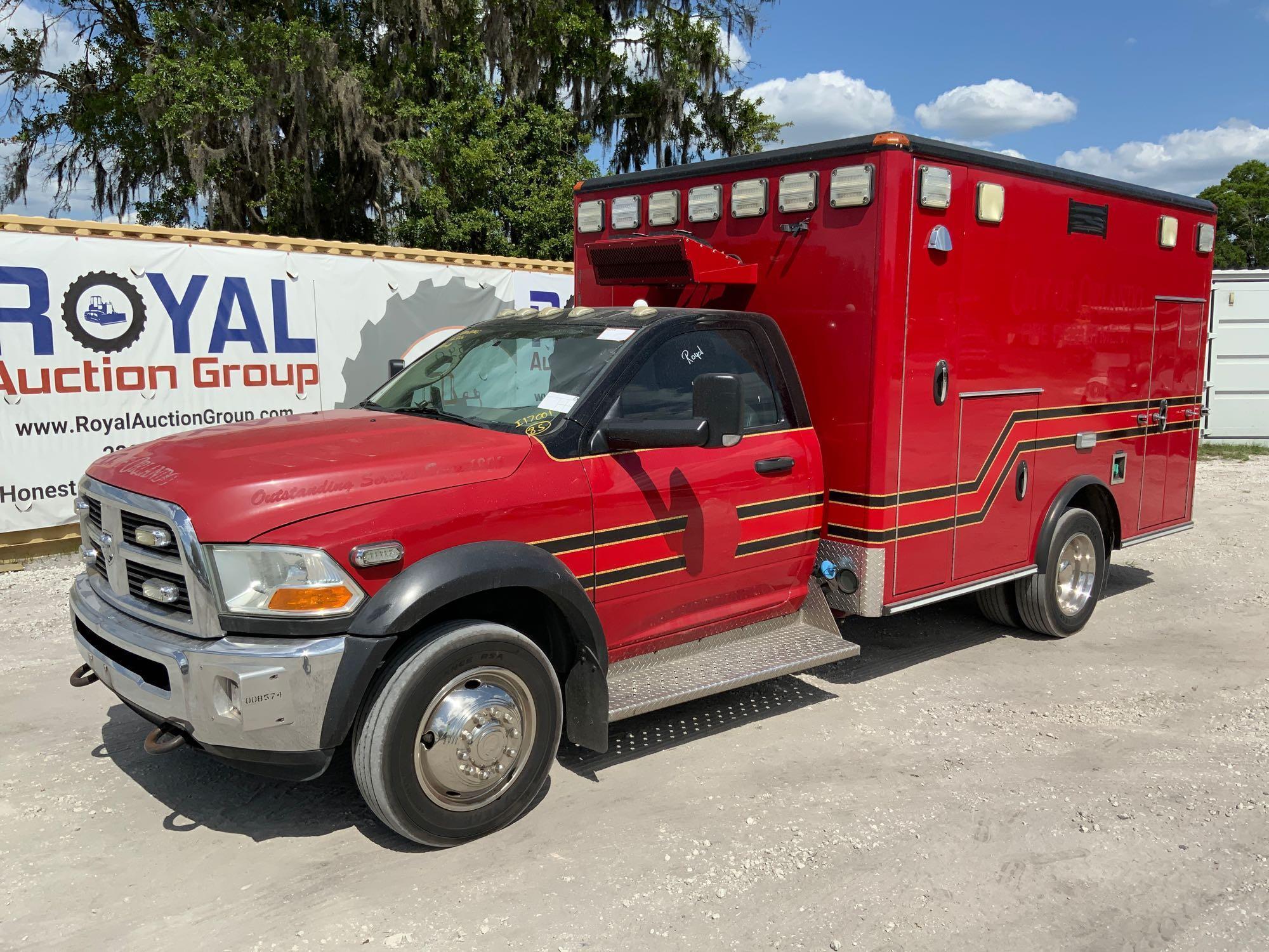 2011 Dodge Ram Ambulance Truck