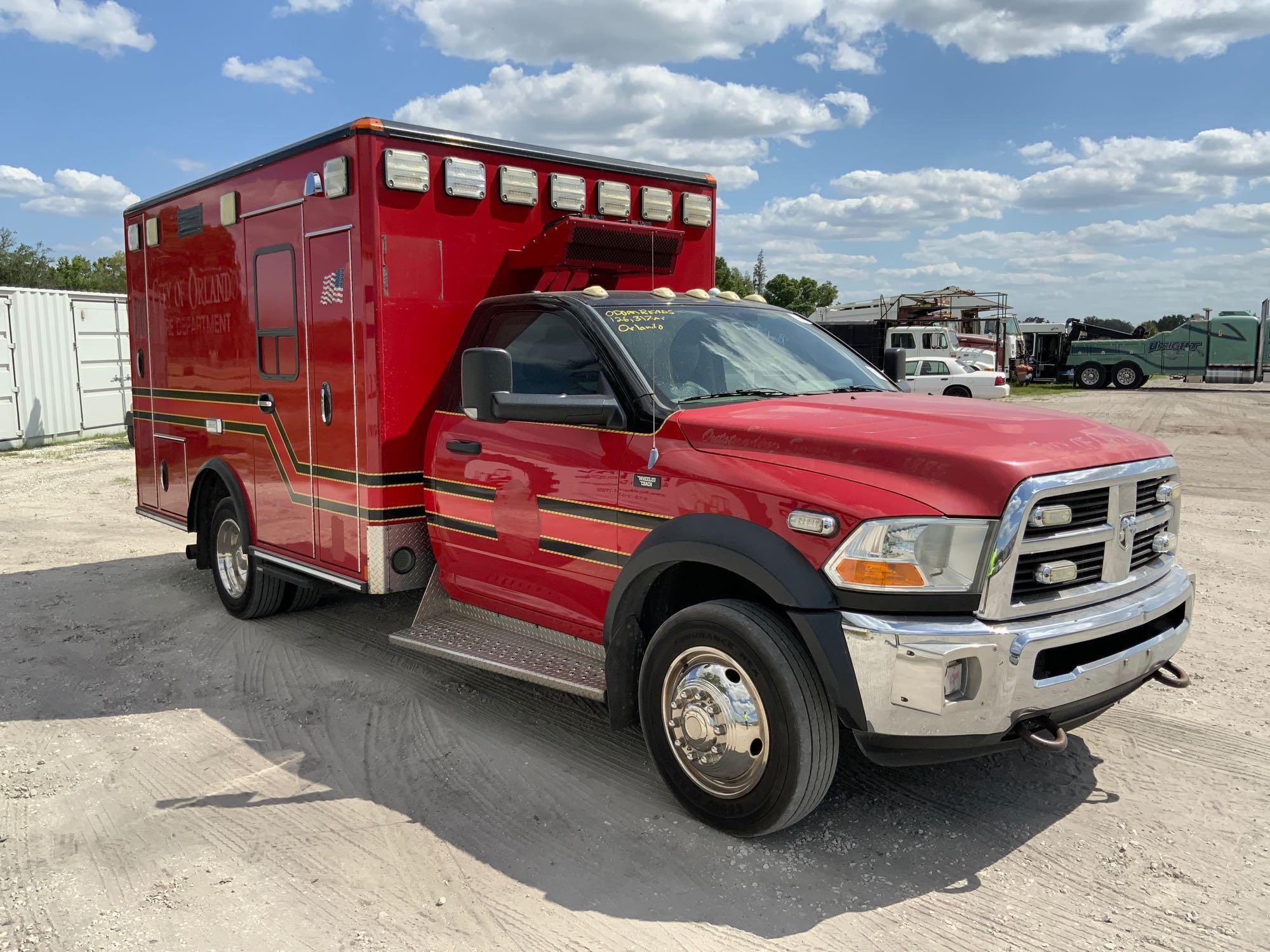 2011 Dodge Ram Ambulance Truck