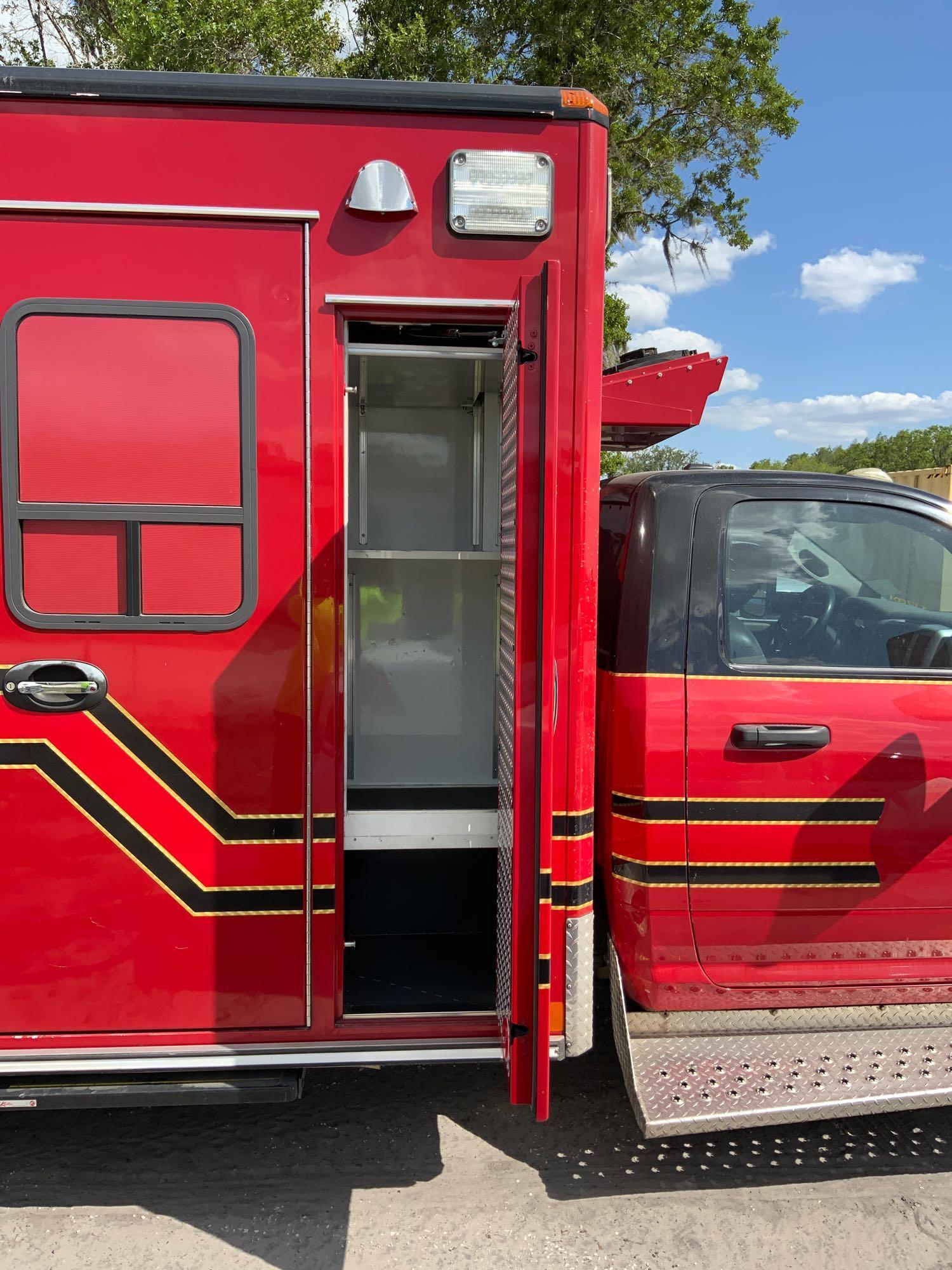 2011 Dodge Ram Ambulance Truck