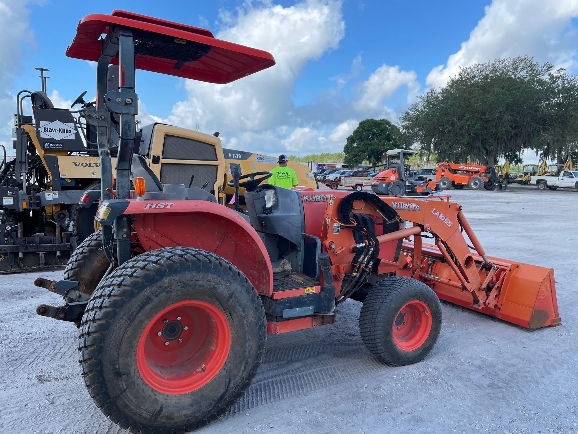 2014 Kubota L4760 HST 4WD Front End Loader Tractor