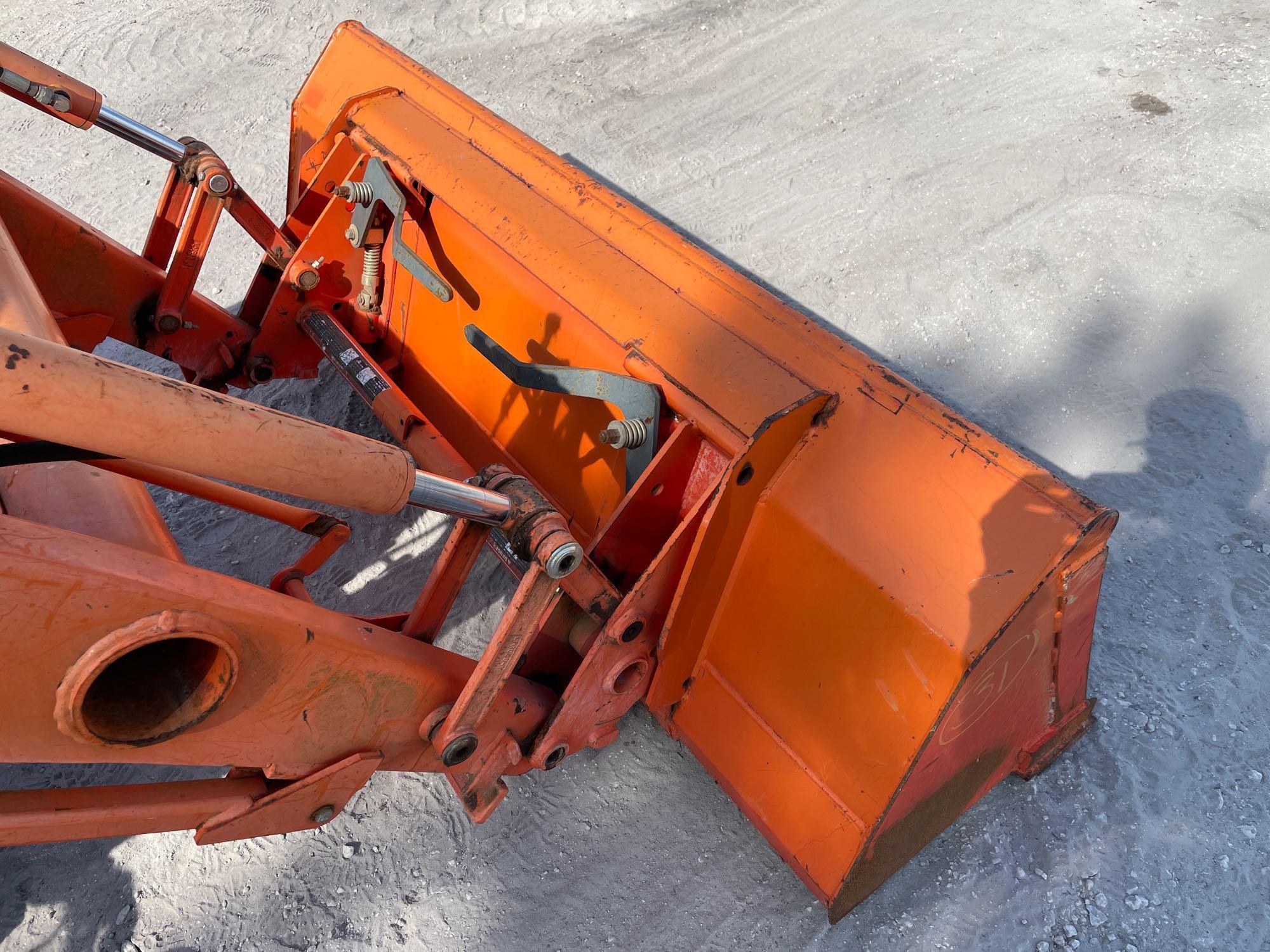 2014 Kubota L4760 HST 4WD Front End Loader Tractor