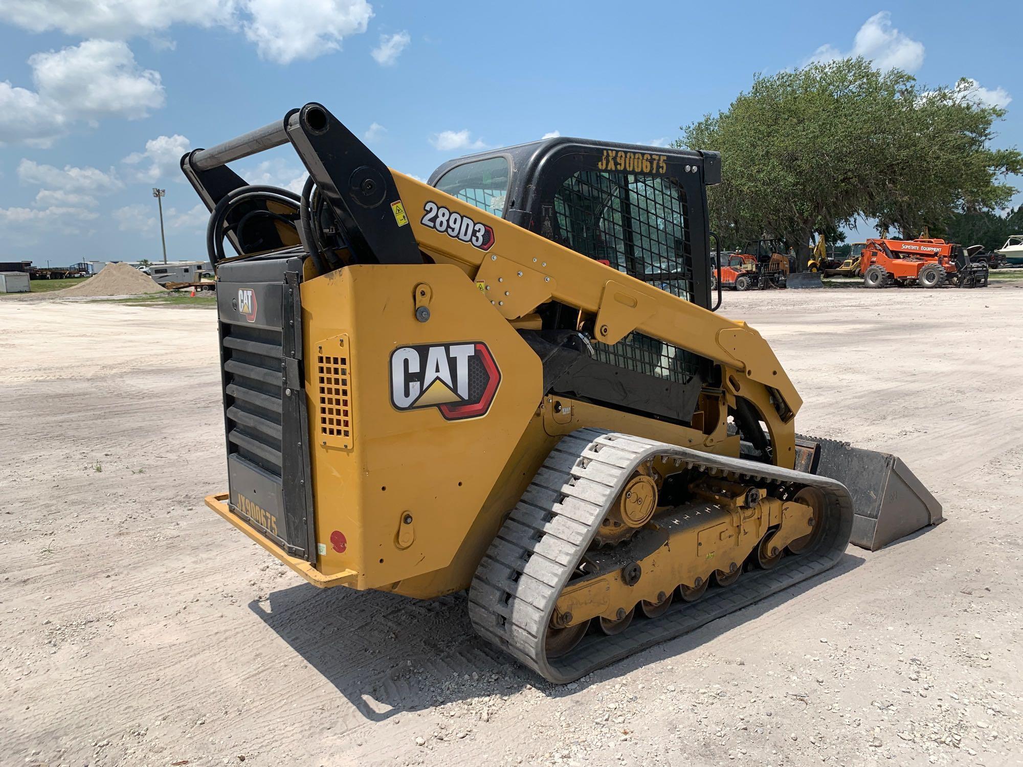 2019 CAT 289D3 Forestry Package Skid Steer Track Loader