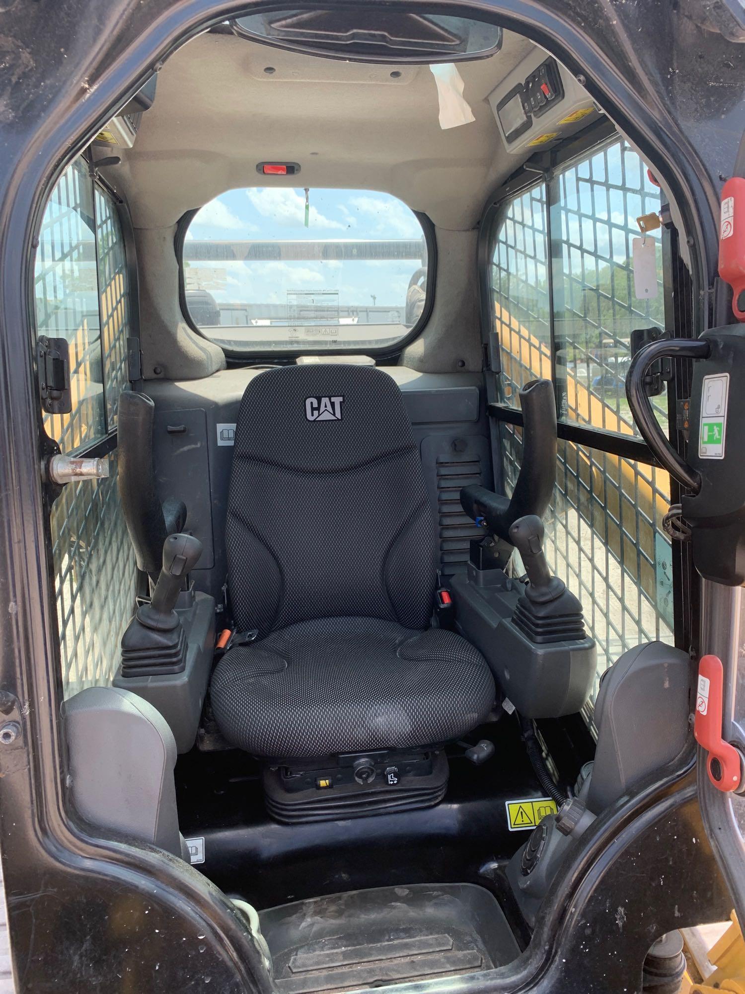 2019 CAT 289D3 Forestry Package Skid Steer Track Loader