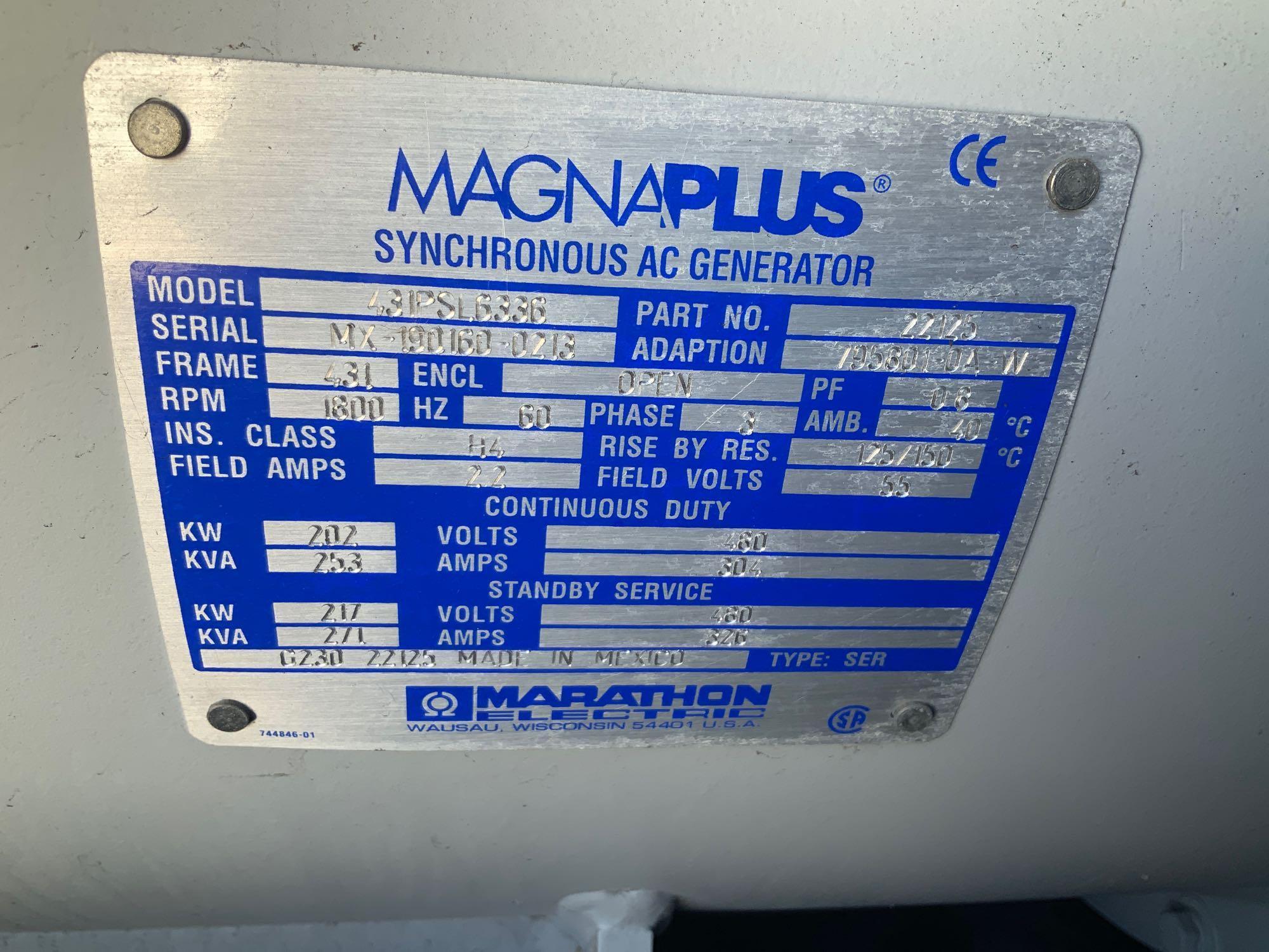 2013 Magnum MMG205 Towable Generator