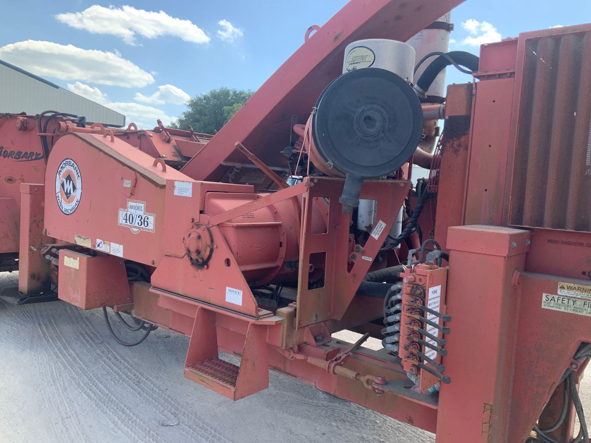 2010 Morbark 40/36 600 HP NCL 36 inch Drum Chipper