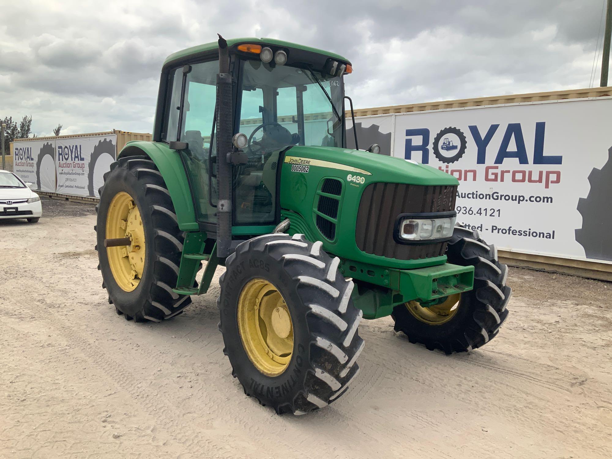 2010 John Deere 6430 4x4 Tractor