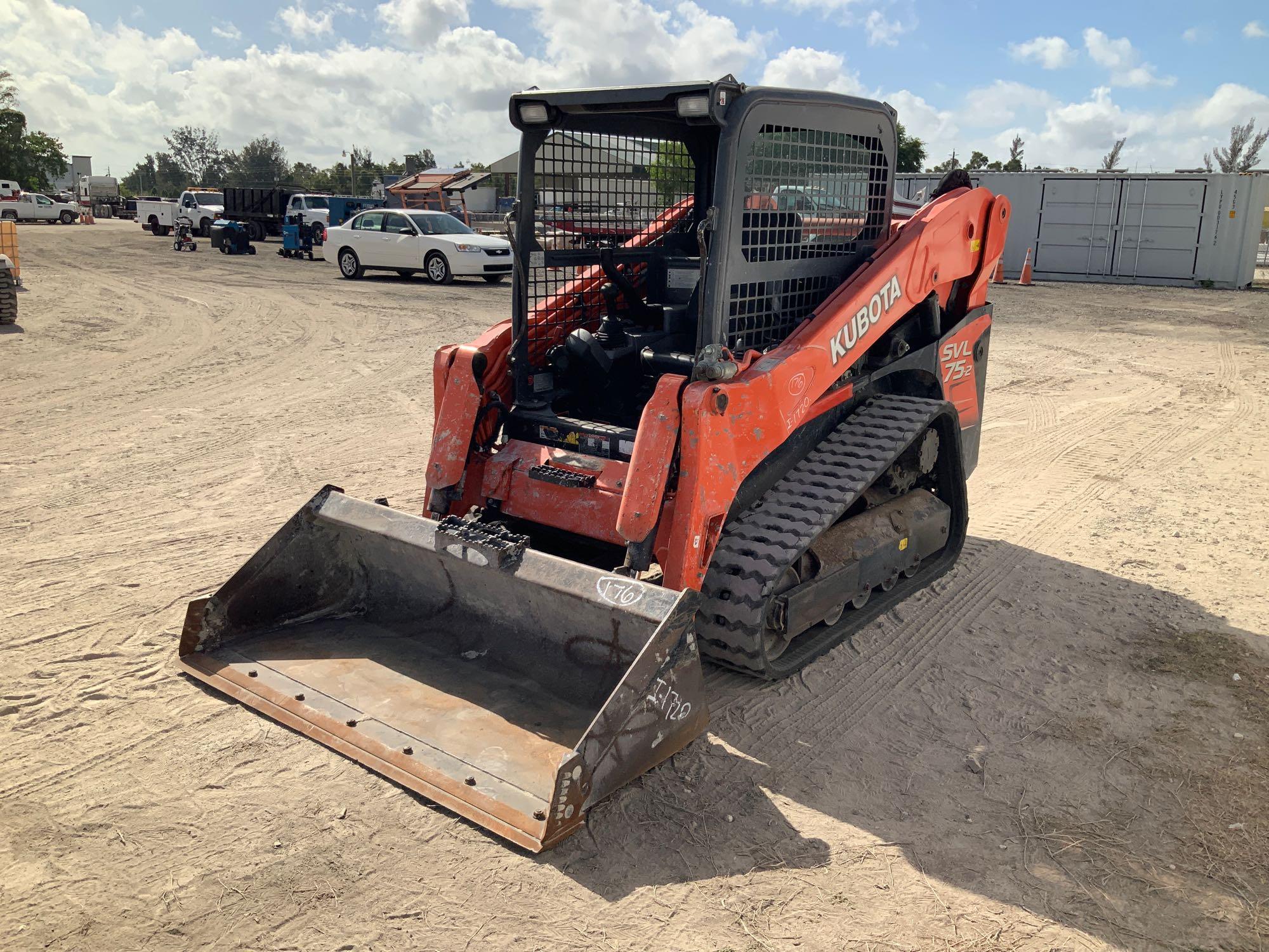 2017 Kubota SVL 75-2 Skid Steer Track Loader