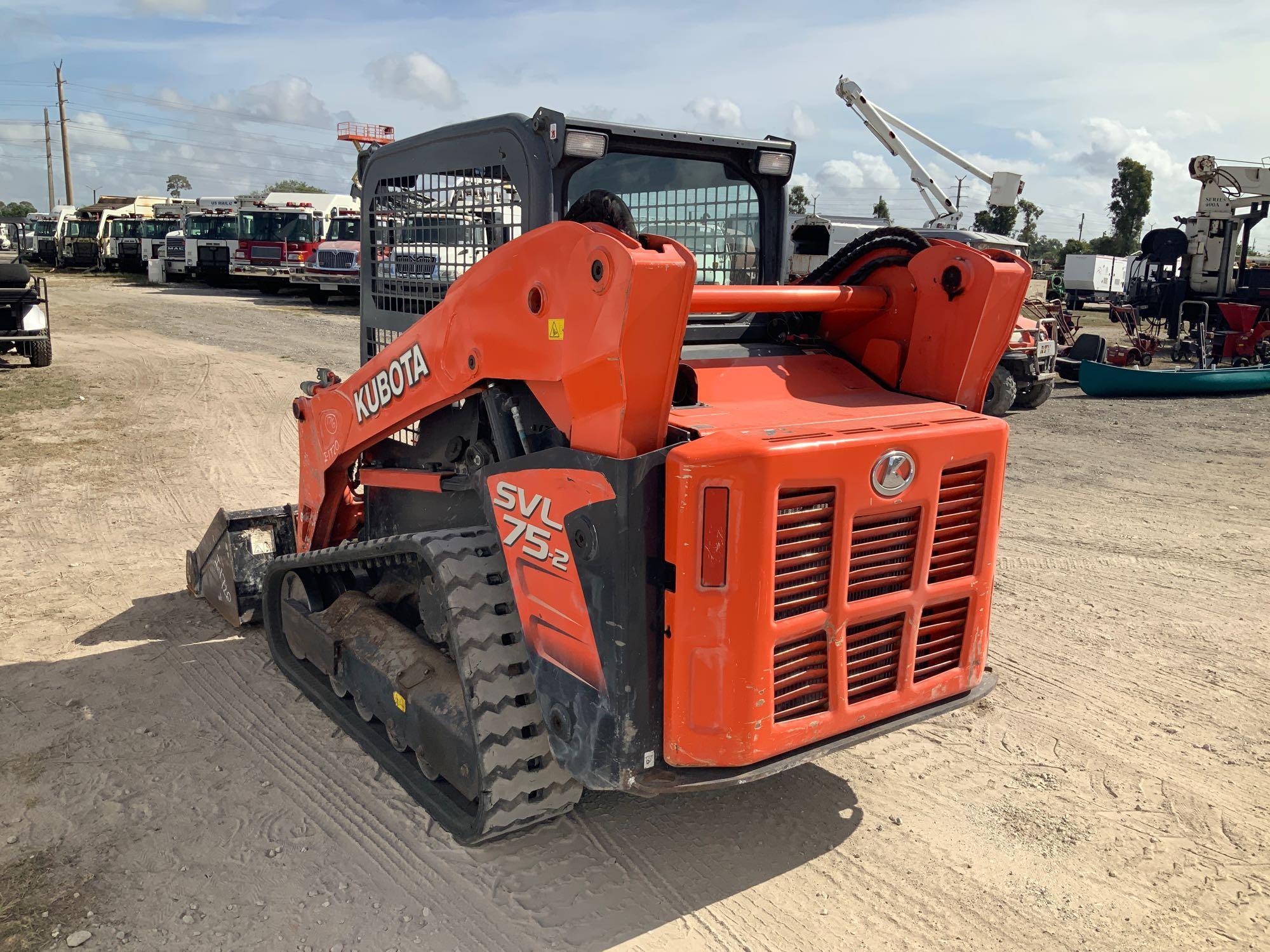 2017 Kubota SVL 75-2 Skid Steer Track Loader