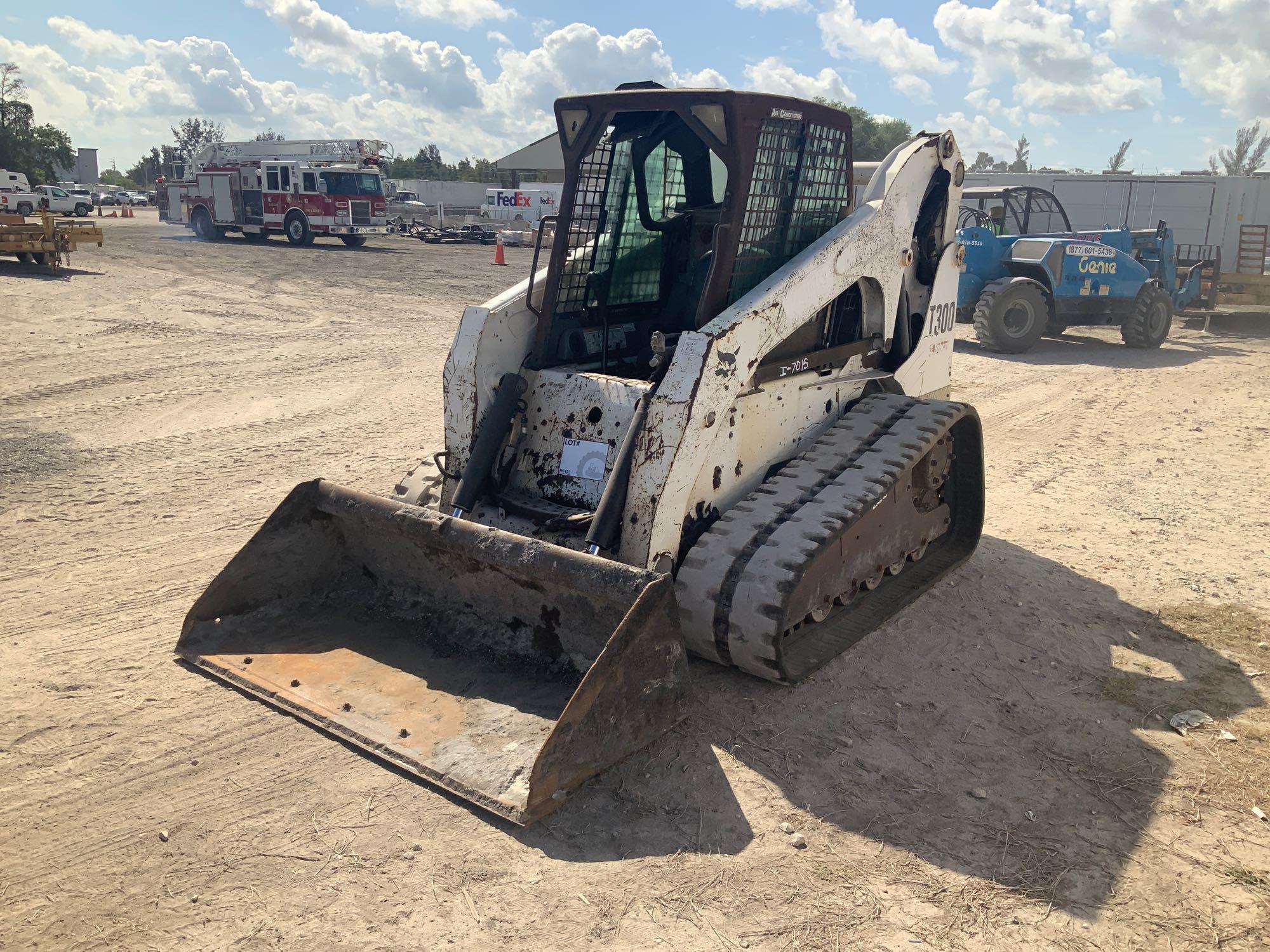 2007 Bobcat T300 High Flow Skid Steer Track Loader