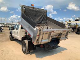 2008 Ford F-550 4x4 Material Spreader Dump Truck