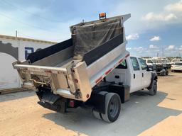 2008 Ford F-550 4x4 Material Spreader Dump Truck