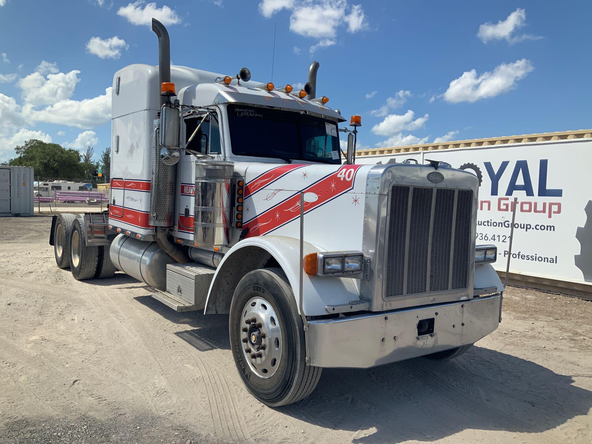 1998 Peterbilt 379 Wet Line T/A Sleeper Truck Tractor