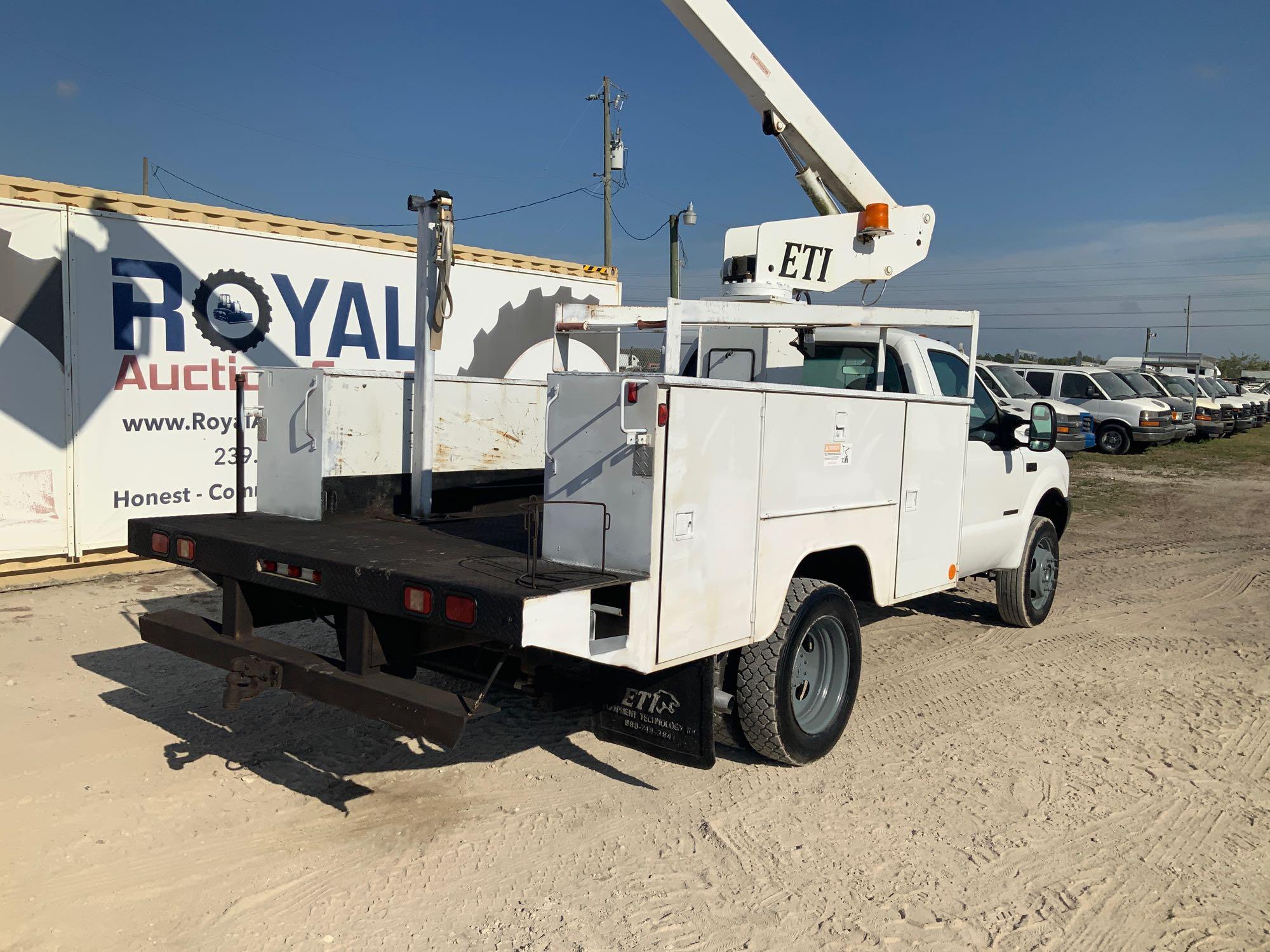 2002 Ford F-450 34FT Bucket Truck