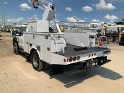 2012 Ford F-550 4x4 43FT Insulated Bucket Truck