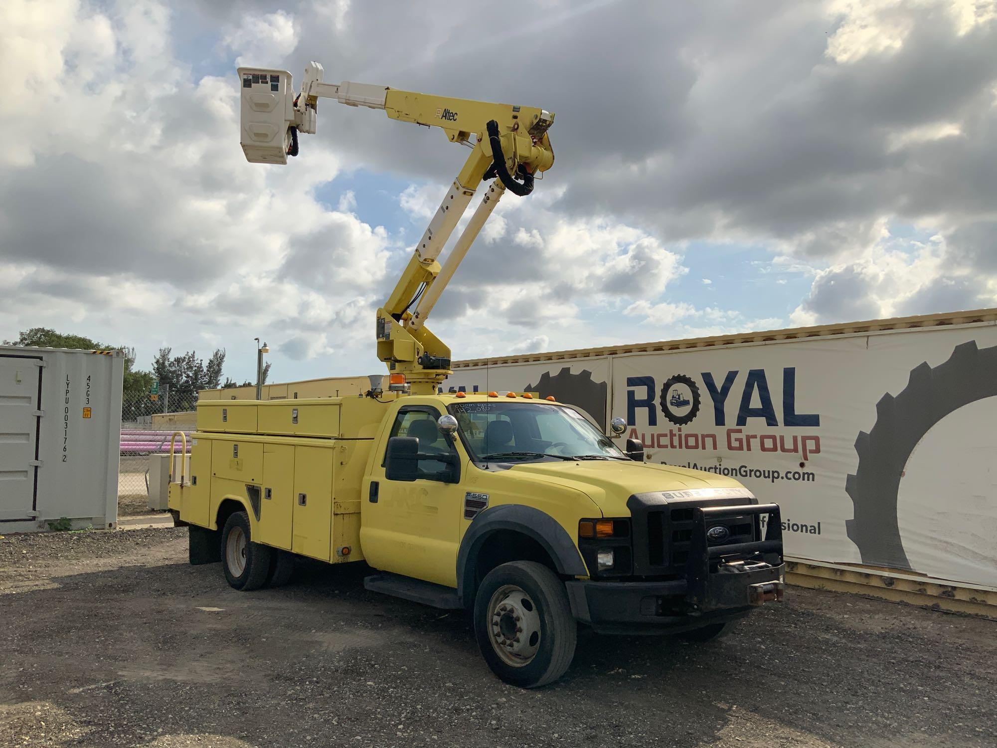 2008 Ford F-550 43FT Insulated Bucket Truck