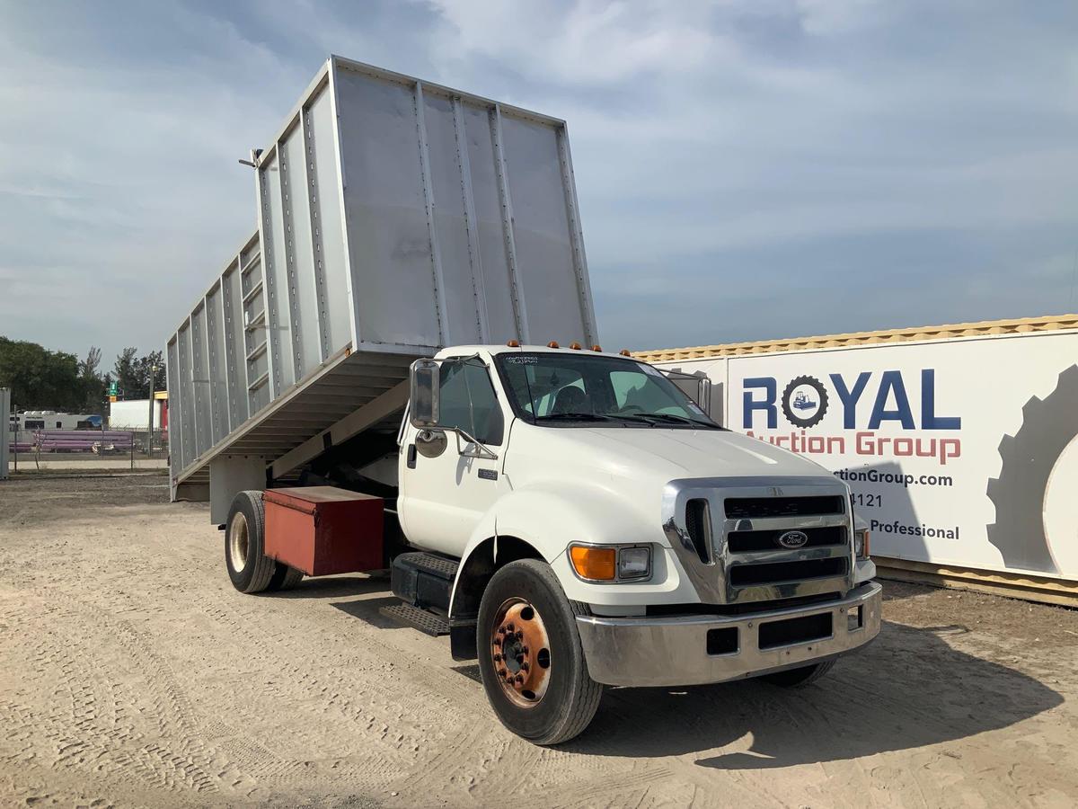 2006 Ford F-650 Forestry Chipper Dump Truck