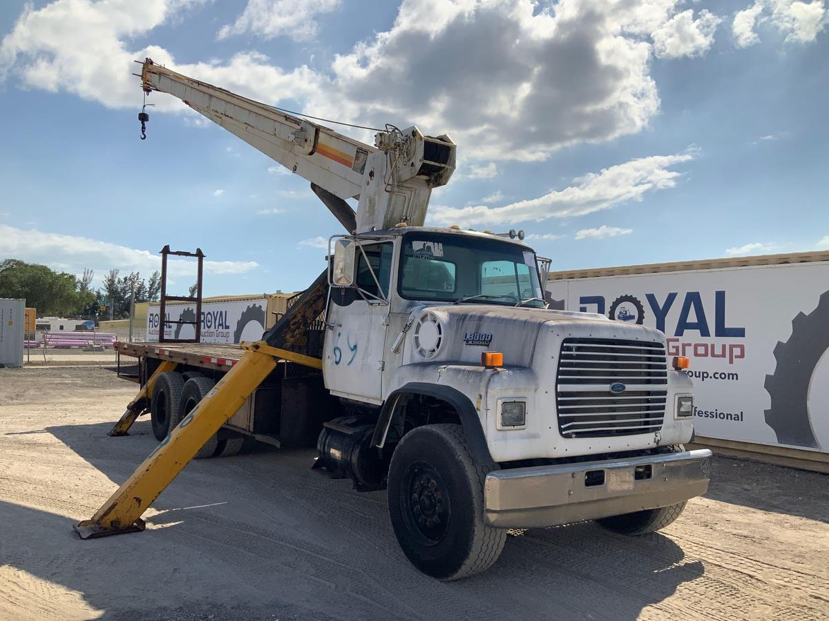 1988 Ford LT8000 16 Ton T/A Boom Truck